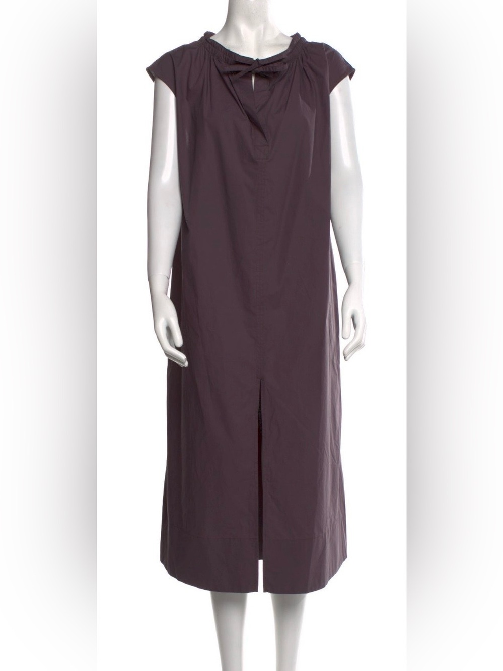 Soeur Tamaris Cotton Maxi Dress Purple Size 36 Like New